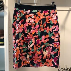 Ann Taylor Floral Skirt